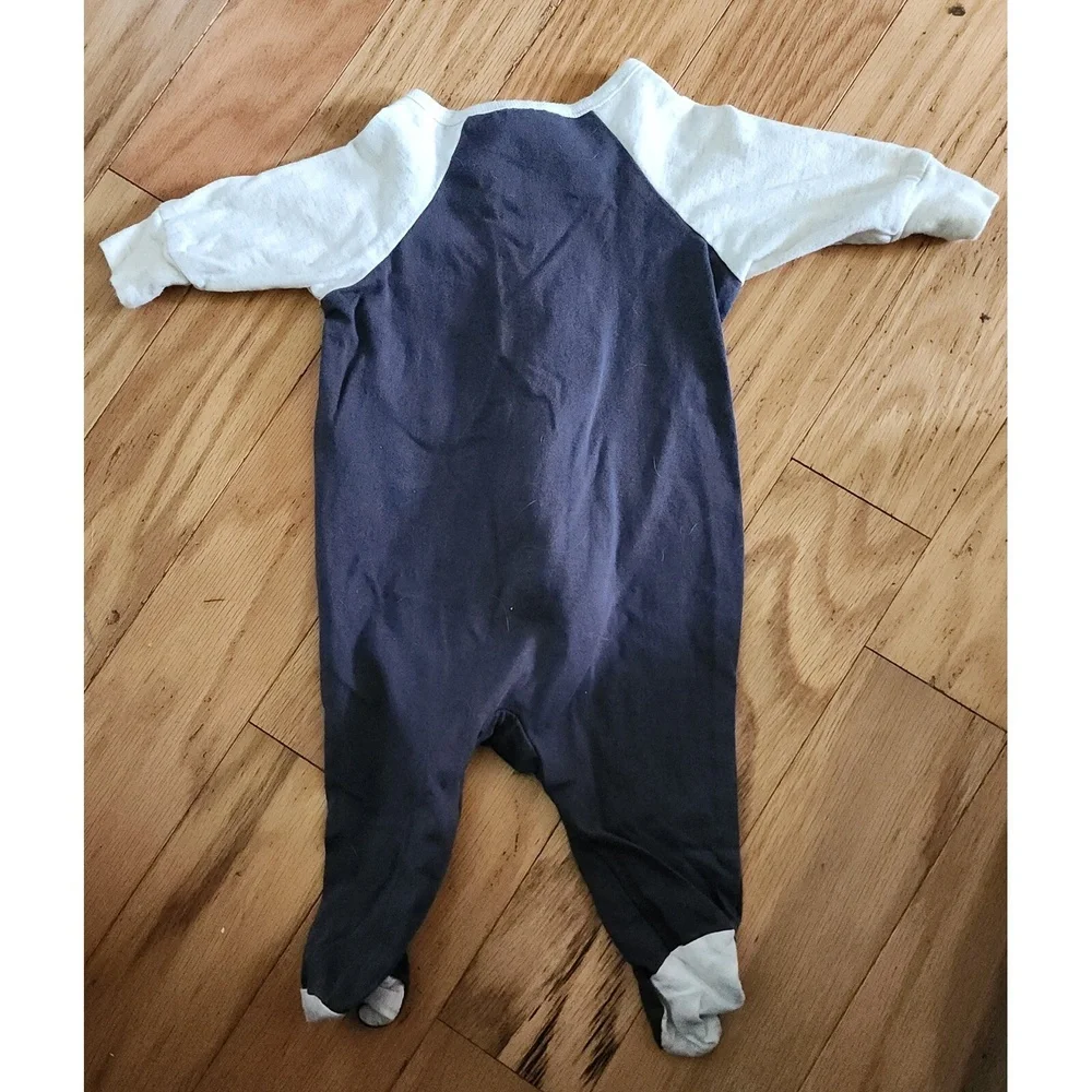 Carter's & Gerber Sleepers (5) Newborn NB‎ 0-3M Baby Pajamas Zip Up Cotton